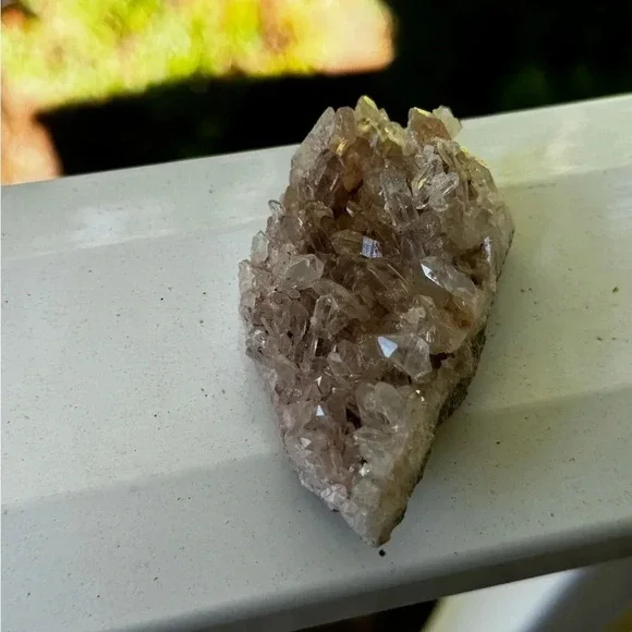 AAA Pink Lemurian & Fuchsite Columbia Cluster Point Crystal House of Gems 💎 - Picture 5 of 6